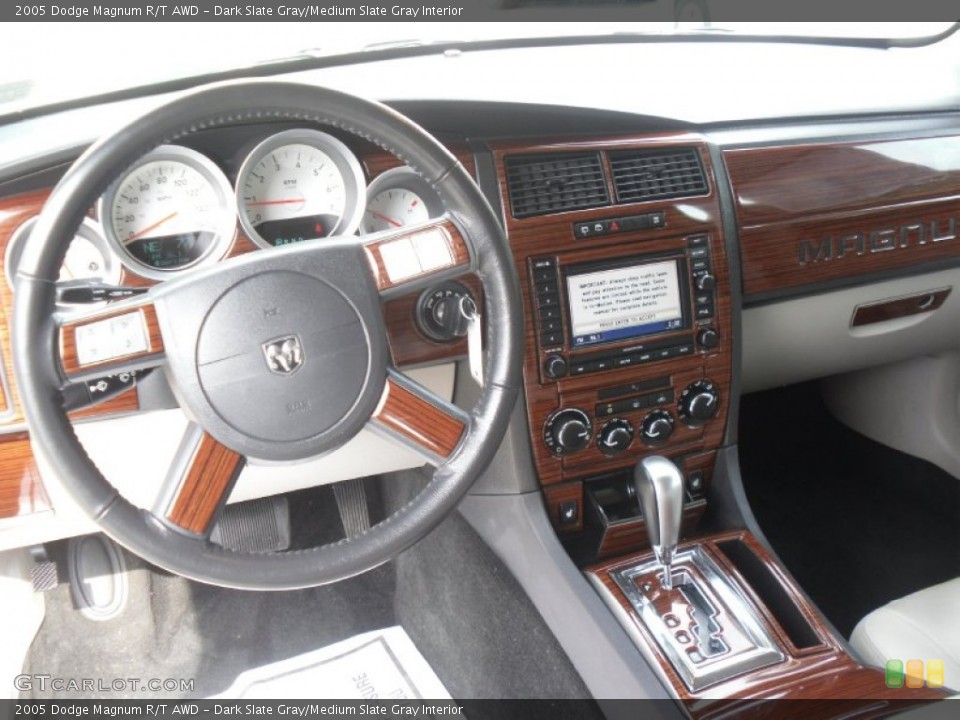 Dark Slate Gray/Medium Slate Gray Interior Dashboard for the 2005 Dodge Magnum R/T AWD #54478914