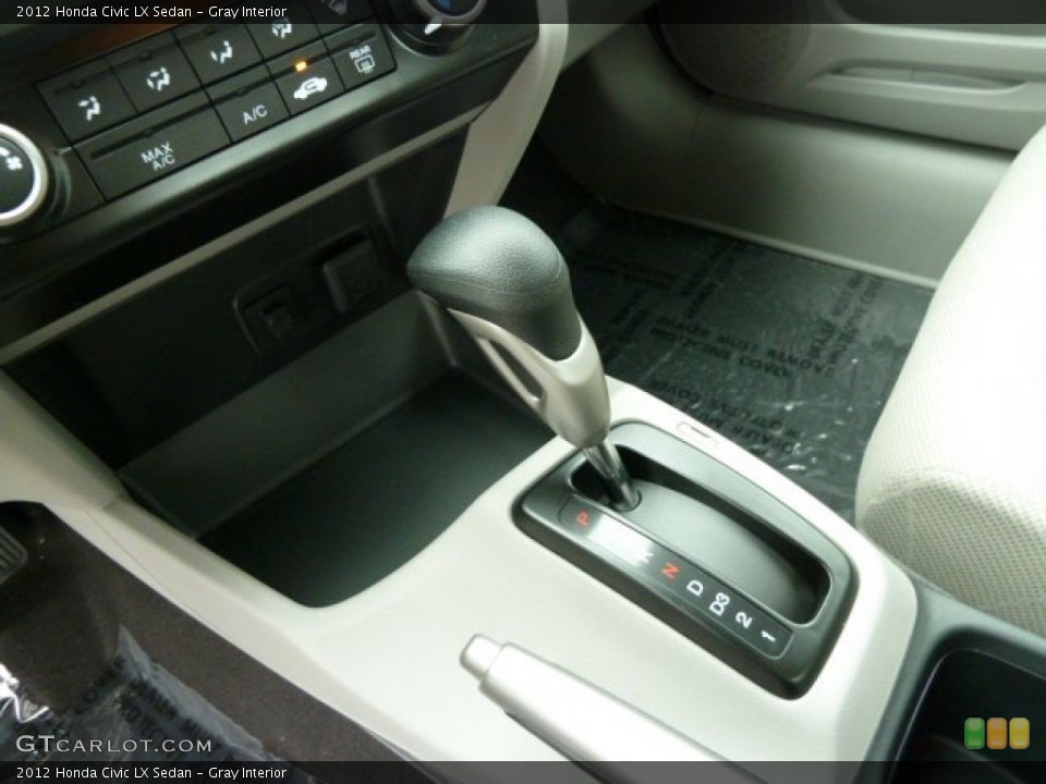 Gray Interior Transmission for the 2012 Honda Civic LX Sedan #54480361