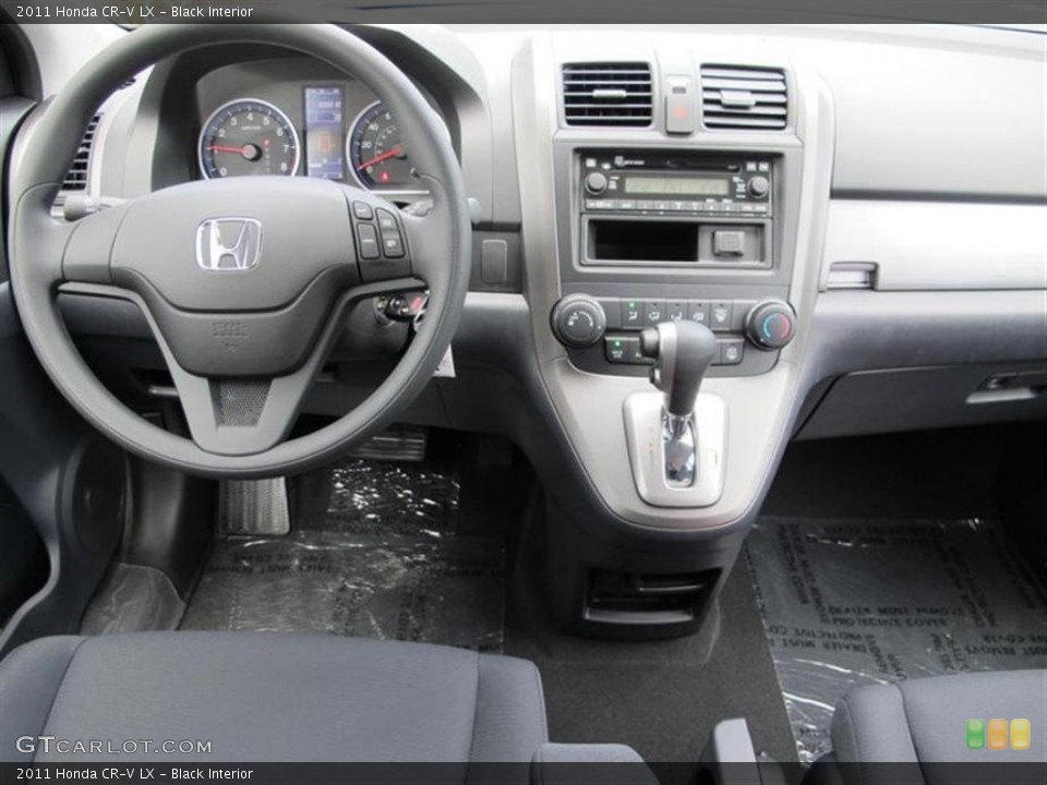 Black Interior Dashboard for the 2011 Honda CR-V LX #54480938