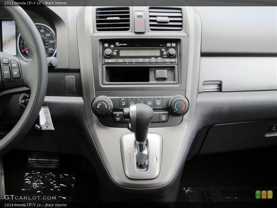 Black Interior Controls for the 2011 Honda CR-V LX #54480953
