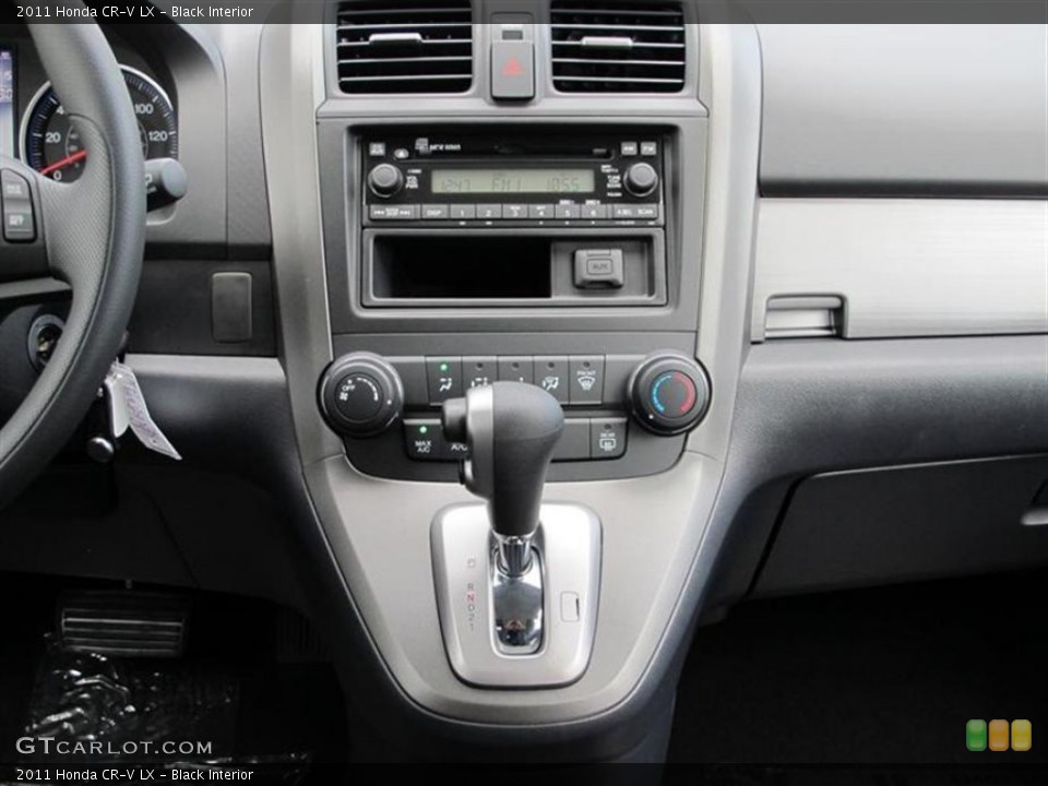 Black Interior Controls for the 2011 Honda CR-V LX #54481040