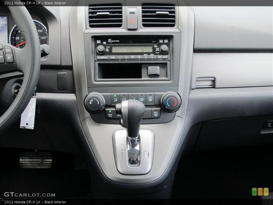 Black Interior Controls for the 2011 Honda CR-V LX #54481133