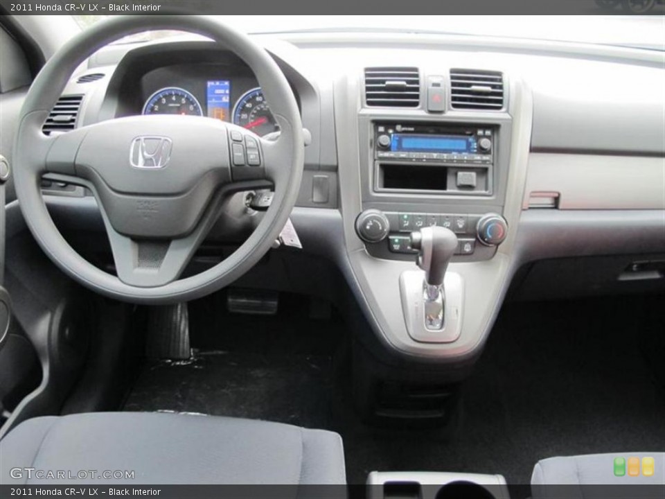 Black Interior Dashboard for the 2011 Honda CR-V LX #54481310