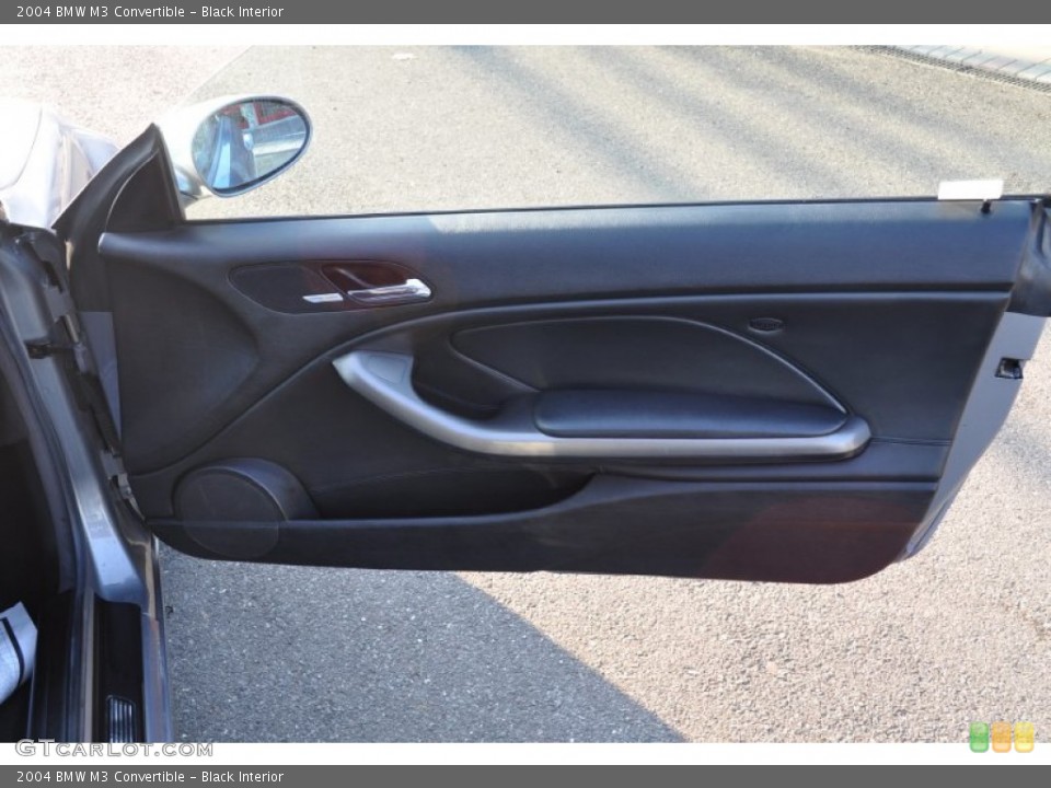 Black Interior Door Panel for the 2004 BMW M3 Convertible #54482462