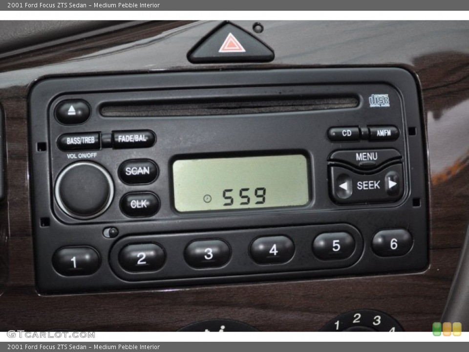 Medium Pebble Interior Audio System for the 2001 Ford Focus ZTS Sedan #54484064