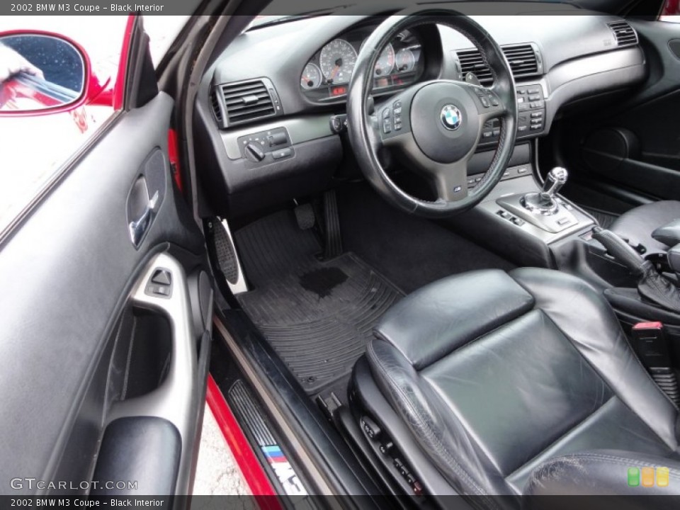 Black Interior Photo for the 2002 BMW M3 Coupe #54484088