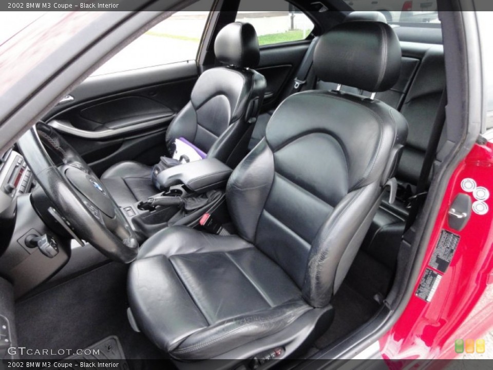 Black Interior Photo for the 2002 BMW M3 Coupe #54484115