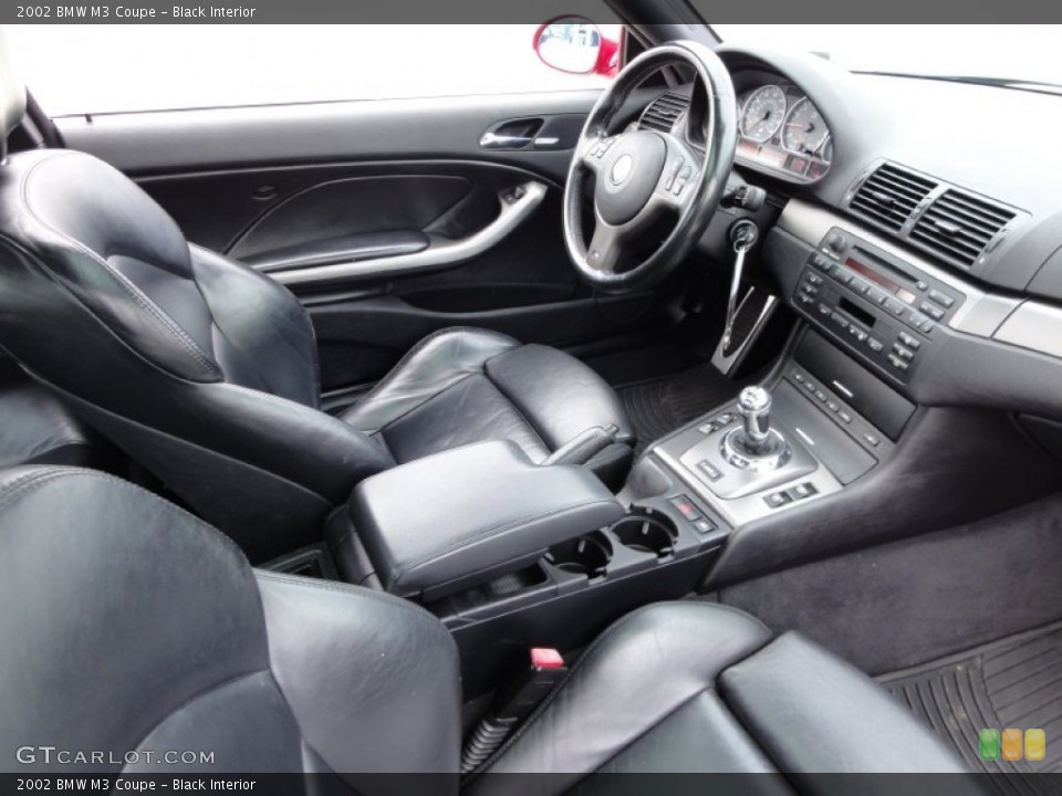 Black Interior Photo for the 2002 BMW M3 Coupe #54484133