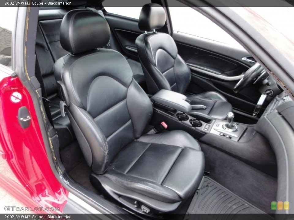 Black Interior Photo for the 2002 BMW M3 Coupe #54484151