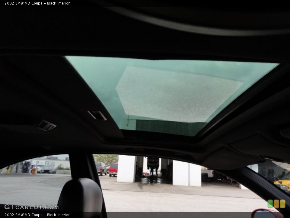 Black Interior Sunroof for the 2002 BMW M3 Coupe #54484169