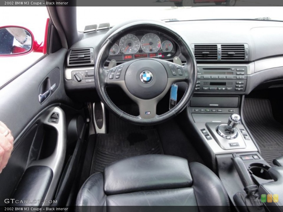 Black Interior Dashboard for the 2002 BMW M3 Coupe #54484301
