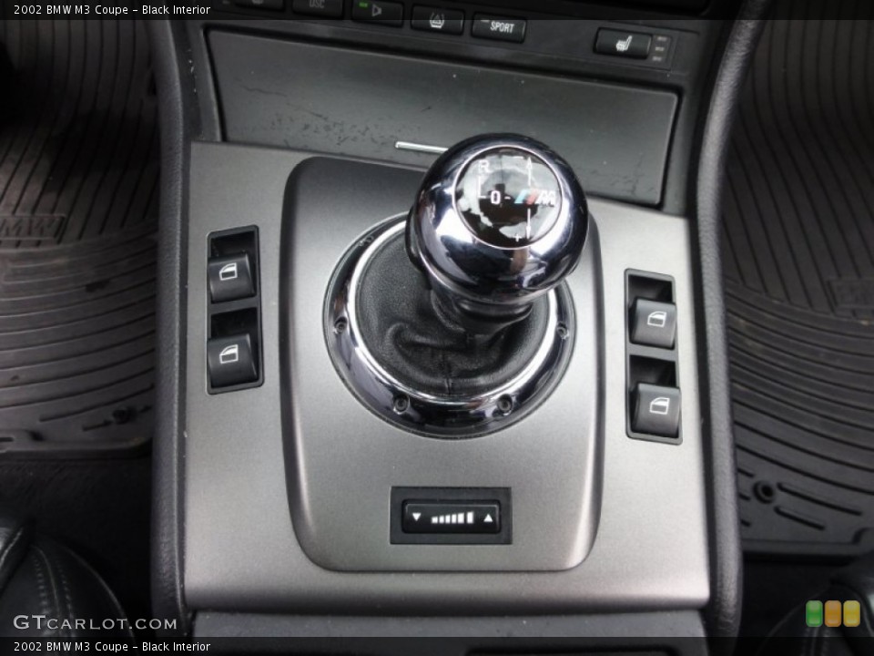 Black Interior Transmission for the 2002 BMW M3 Coupe #54484337