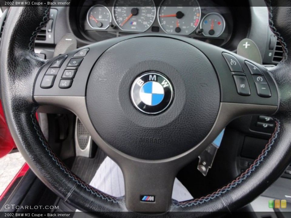 Black Interior Controls for the 2002 BMW M3 Coupe #54484376