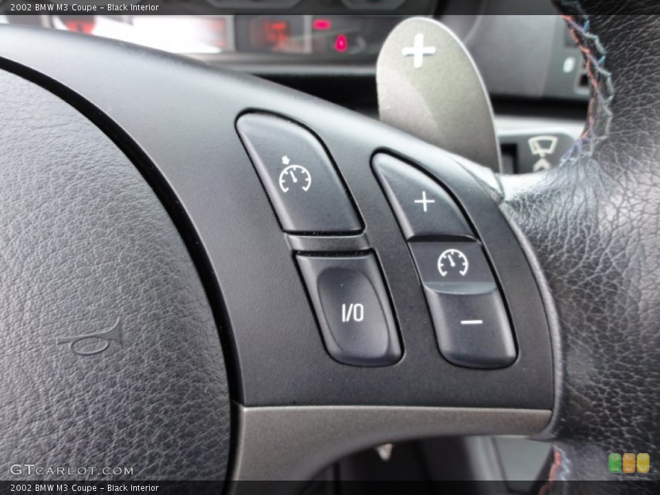 Black Interior Controls for the 2002 BMW M3 Coupe #54484385