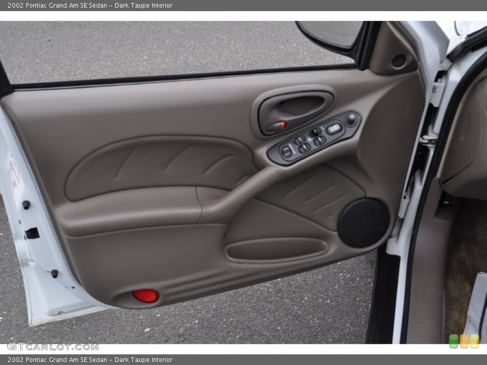 Dark Taupe Interior Door Panel for the 2002 Pontiac Grand Am SE Sedan #54484400