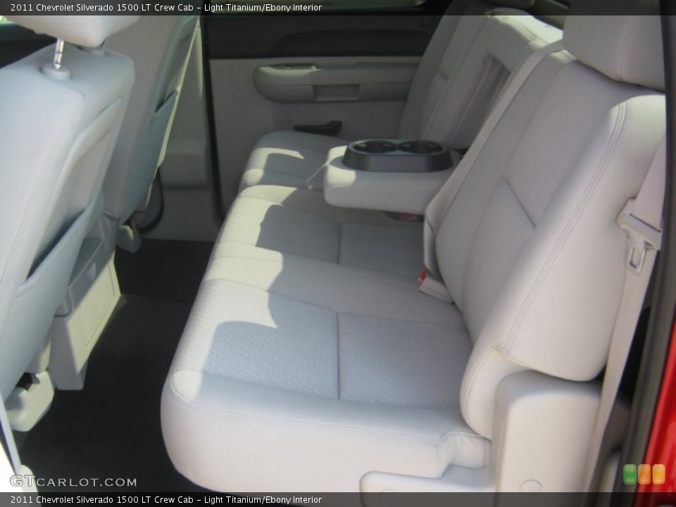 Light Titanium/Ebony Interior Photo for the 2011 Chevrolet Silverado 1500 LT Crew Cab #54484484