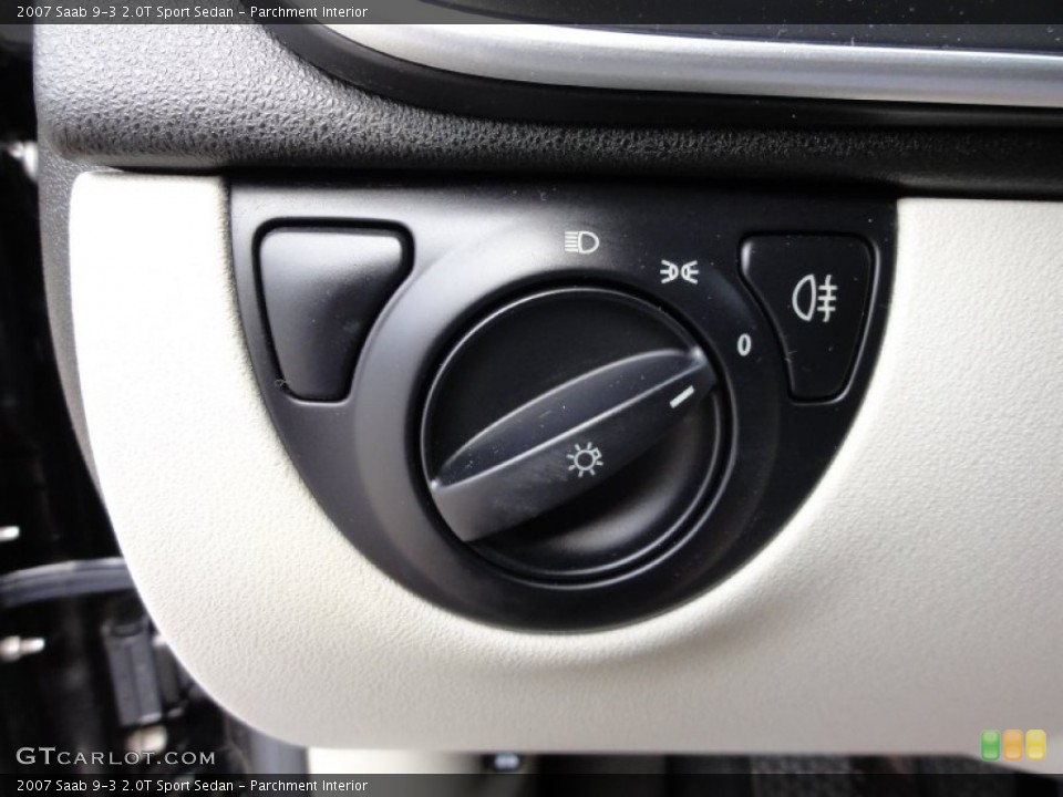Parchment Interior Controls for the 2007 Saab 9-3 2.0T Sport Sedan #54485339