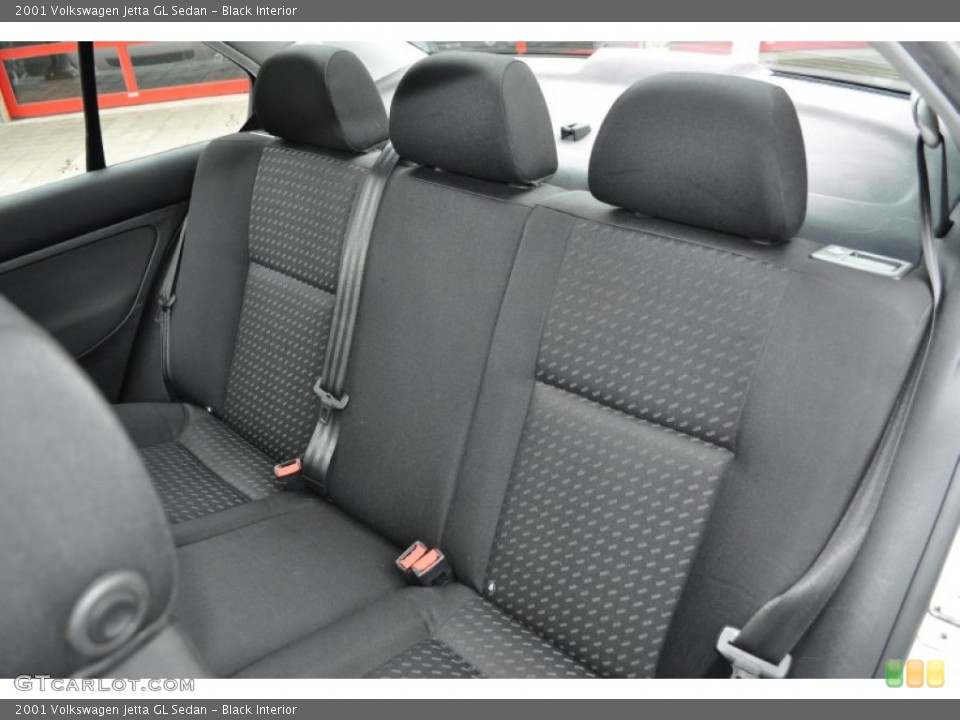 Black Interior Photo for the 2001 Volkswagen Jetta GL Sedan #54485354
