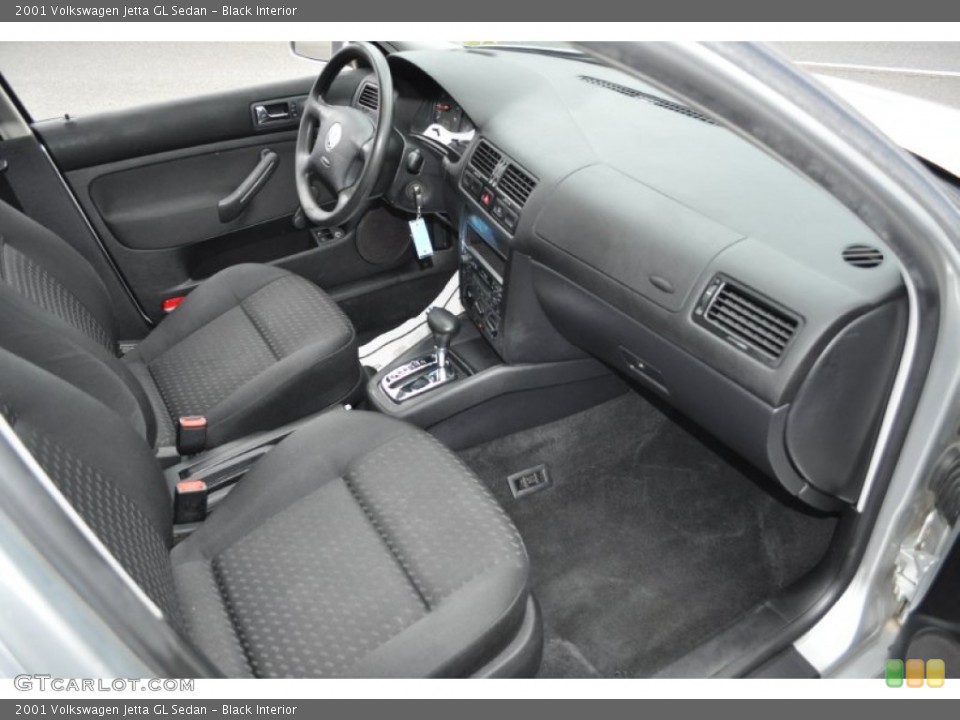 Black Interior Photo for the 2001 Volkswagen Jetta GL Sedan #54485363