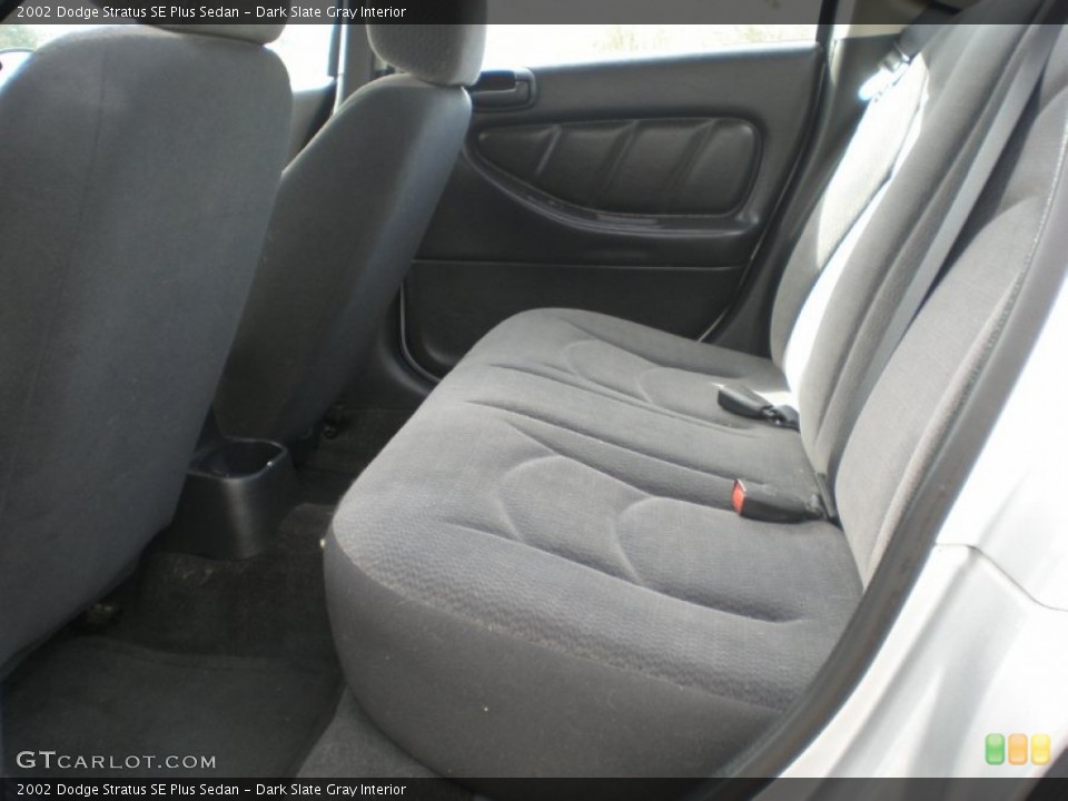Dark Slate Gray Interior Photo for the 2002 Dodge Stratus SE Plus Sedan #54487004