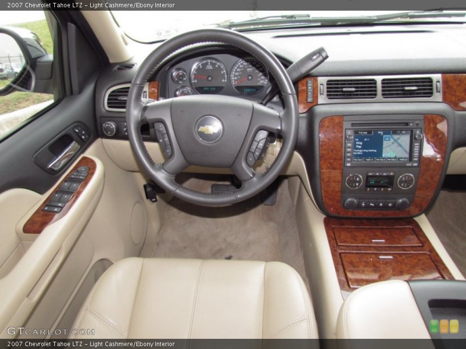 Light Cashmere/Ebony Interior Dashboard for the 2007 Chevrolet Tahoe LTZ #54487479
