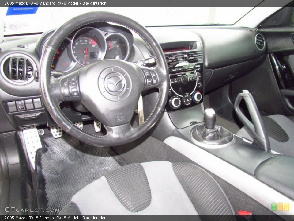 Black Interior Dashboard for the 2005 Mazda RX-8  #54488462