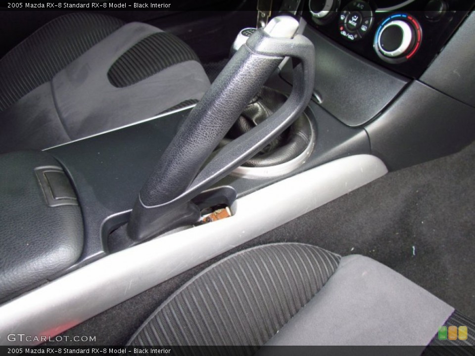 Black Interior Controls for the 2005 Mazda RX-8  #54488489
