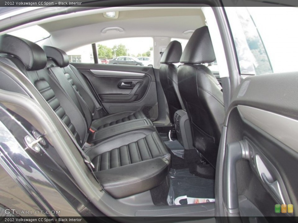 Black Interior Photo for the 2012 Volkswagen CC Sport #54488672