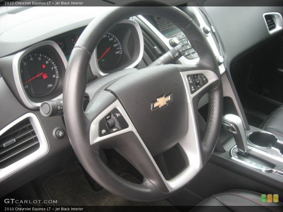 Jet Black Interior Steering Wheel for the 2010 Chevrolet Equinox LT #54490097