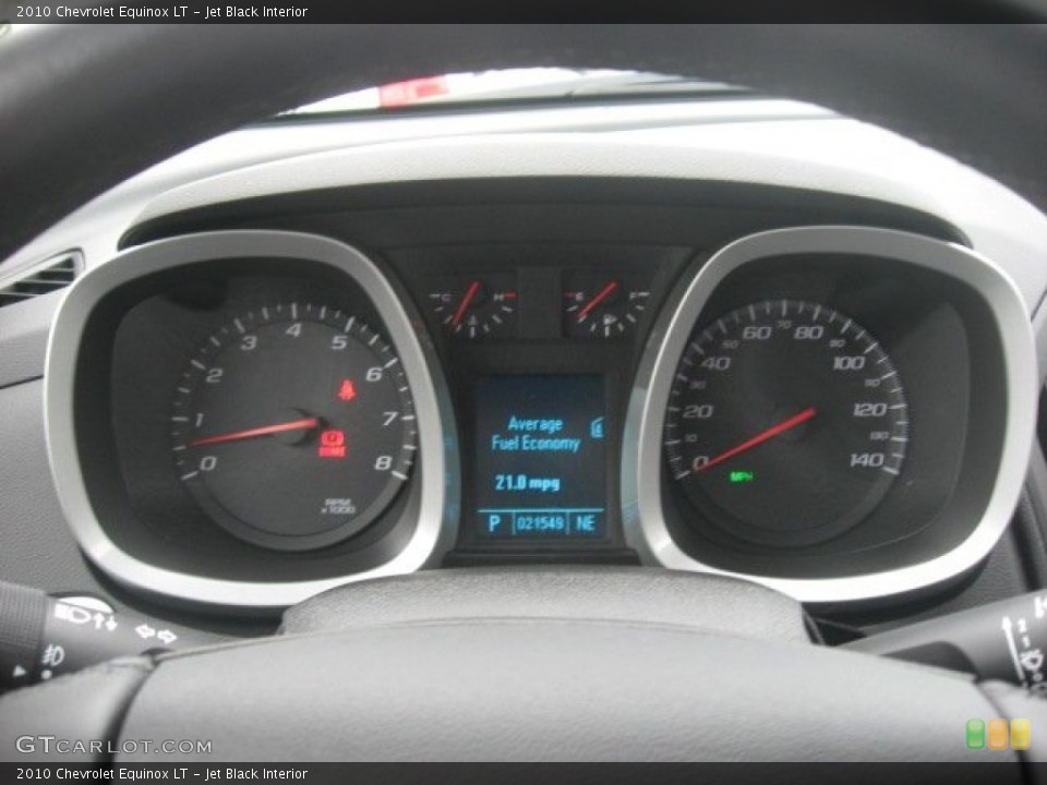 Jet Black Interior Gauges for the 2010 Chevrolet Equinox LT #54490238