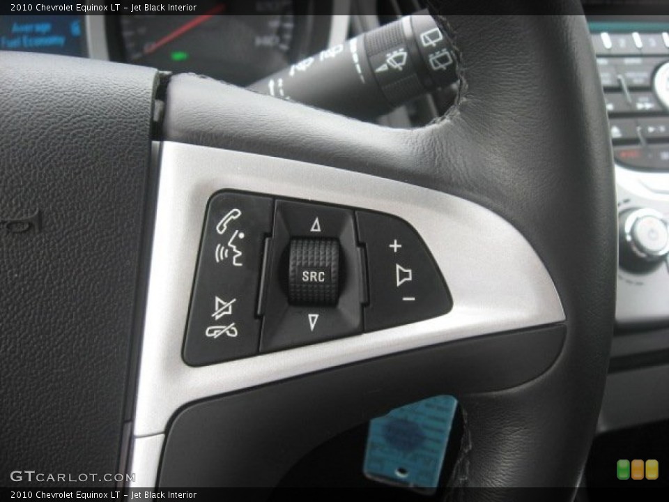 Jet Black Interior Controls for the 2010 Chevrolet Equinox LT #54490247