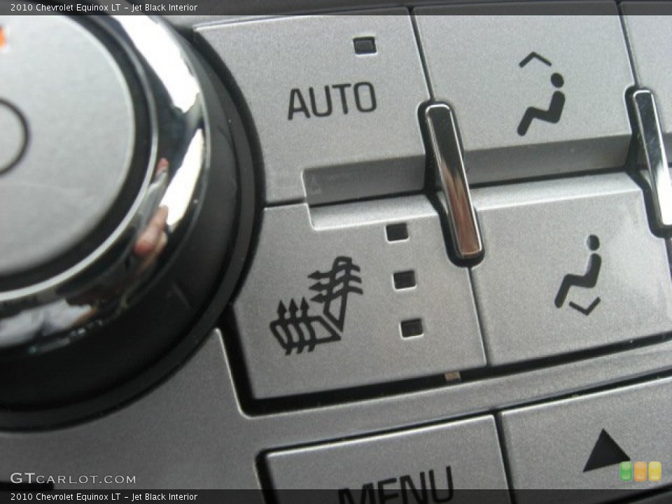 Jet Black Interior Controls for the 2010 Chevrolet Equinox LT #54490370