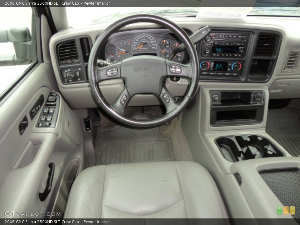 Pewter Interior Dashboard for the 2006 GMC Sierra 2500HD SLT Crew Cab #54491660