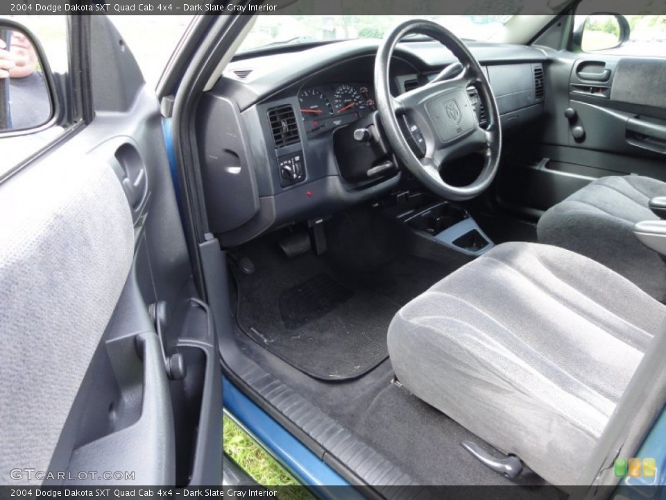 Dark Slate Gray Interior Photo for the 2004 Dodge Dakota SXT Quad Cab 4x4 #54491912