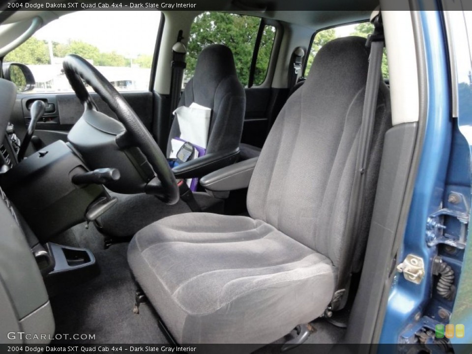 Dark Slate Gray Interior Photo for the 2004 Dodge Dakota SXT Quad Cab 4x4 #54491941