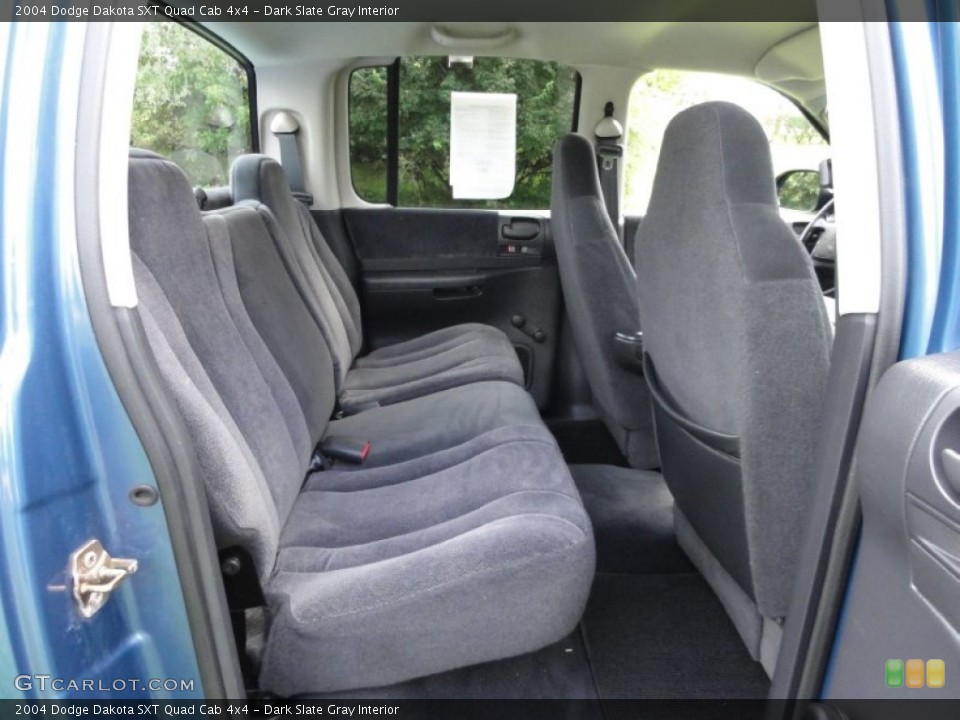 Dark Slate Gray Interior Photo for the 2004 Dodge Dakota SXT Quad Cab 4x4 #54491978