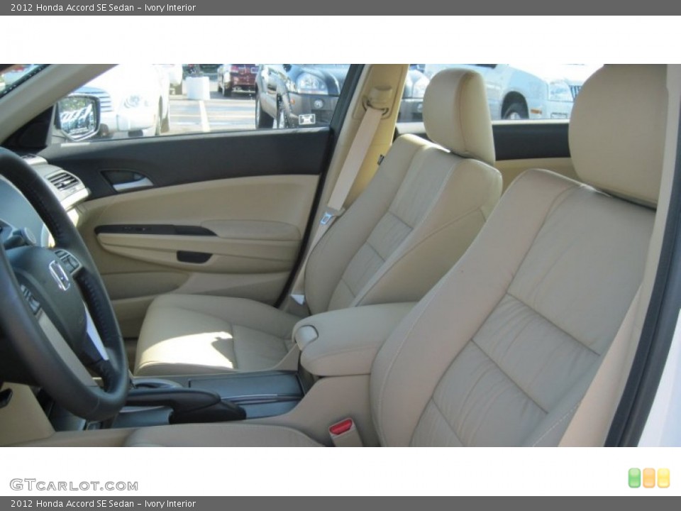 Ivory Interior Photo for the 2012 Honda Accord SE Sedan #54492788