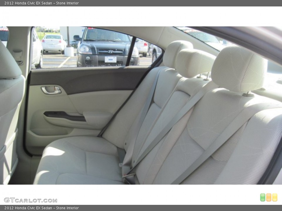 Stone Interior Photo for the 2012 Honda Civic EX Sedan #54493009