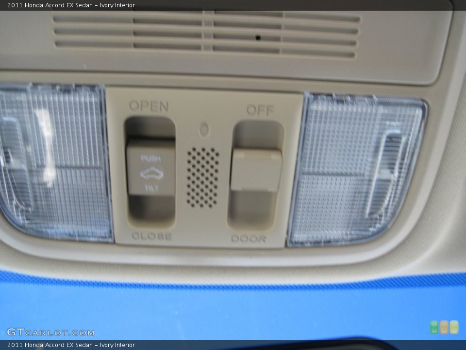Ivory Interior Controls for the 2011 Honda Accord EX Sedan #54493734