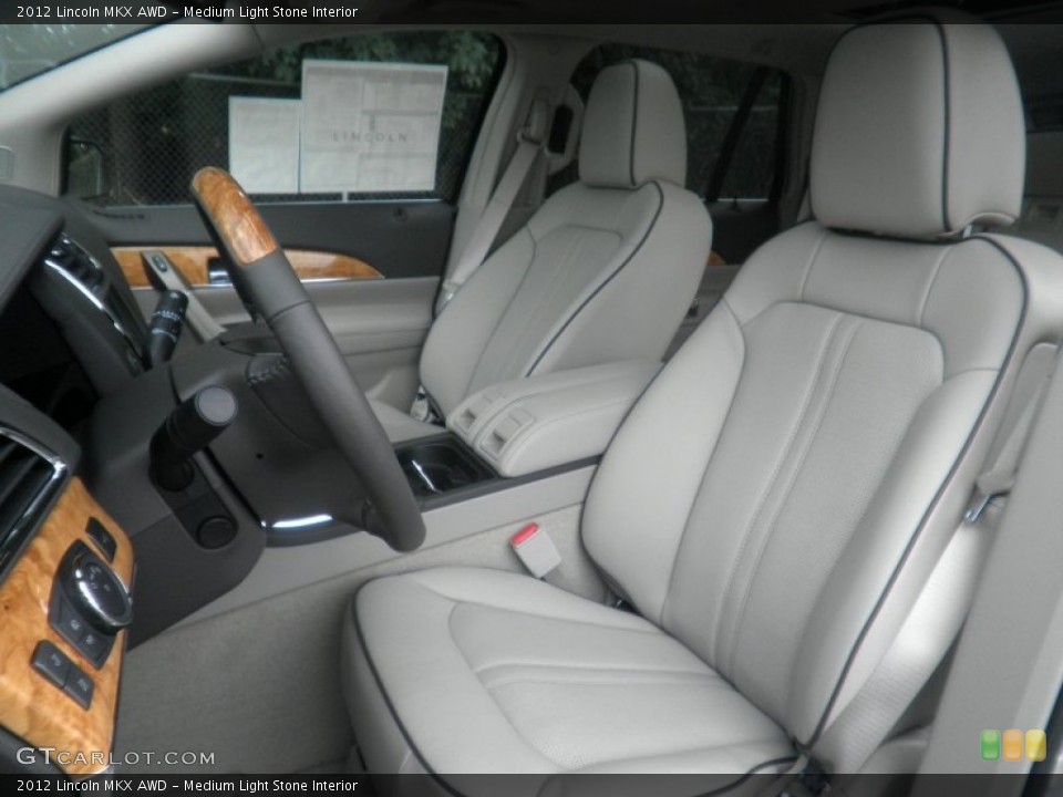 Medium Light Stone Interior Photo for the 2012 Lincoln MKX AWD #54494222
