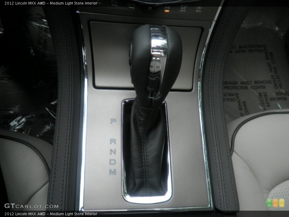 Medium Light Stone Interior Transmission for the 2012 Lincoln MKX AWD #54494274