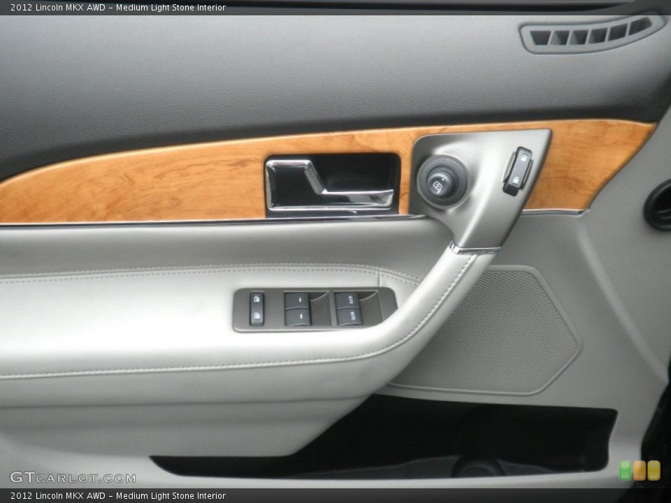 Medium Light Stone Interior Door Panel for the 2012 Lincoln MKX AWD #54494420