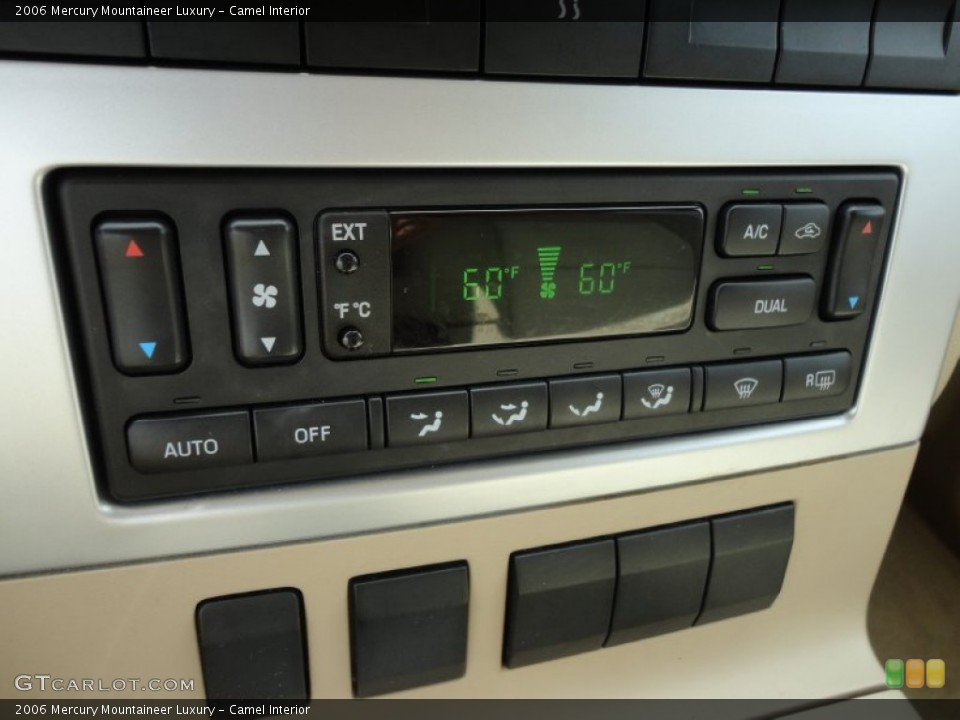Camel Interior Controls for the 2006 Mercury Mountaineer Luxury #54494537