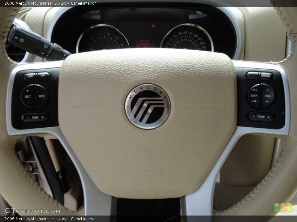 Camel Interior Steering Wheel for the 2006 Mercury Mountaineer Luxury #54494546