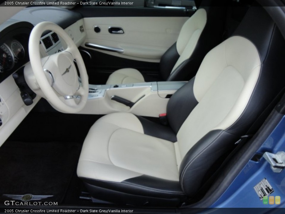 Dark Slate Grey/Vanilla Interior Photo for the 2005 Chrysler Crossfire Limited Roadster #54494843