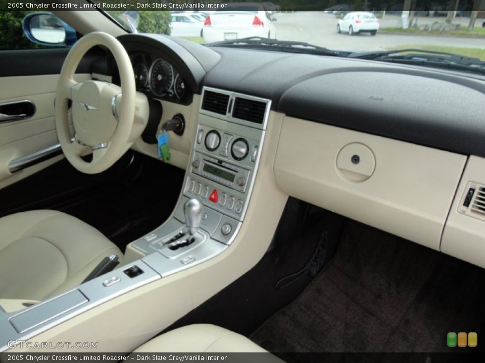 Dark Slate Grey/Vanilla Interior Dashboard for the 2005 Chrysler Crossfire Limited Roadster #54494909