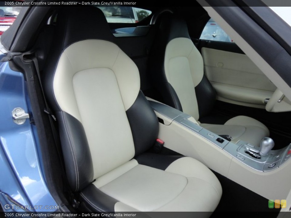Dark Slate Grey/Vanilla Interior Photo for the 2005 Chrysler Crossfire Limited Roadster #54494918