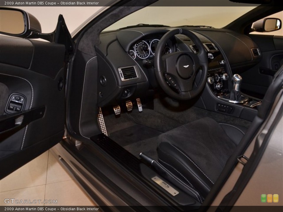 Obsidian Black Interior Photo for the 2009 Aston Martin DBS Coupe #54501647
