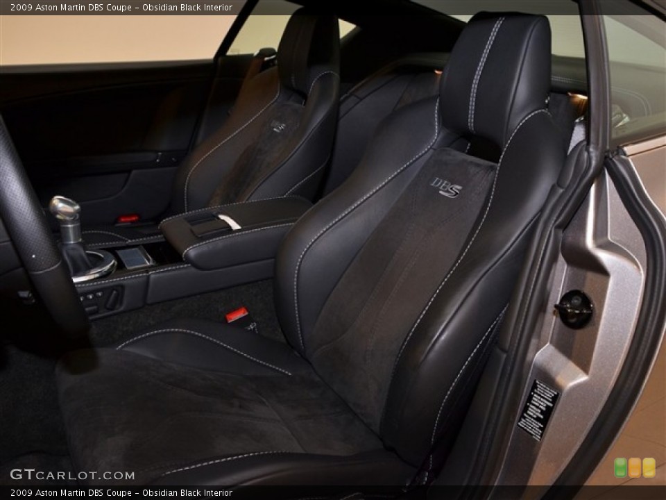 Obsidian Black Interior Photo for the 2009 Aston Martin DBS Coupe #54501674