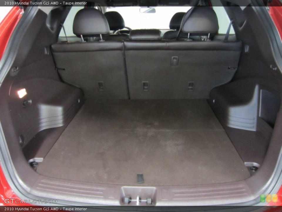 Taupe Interior Trunk for the 2010 Hyundai Tucson GLS AWD #54502223